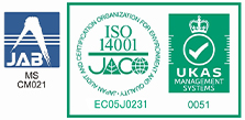 ISO14001 認証取得